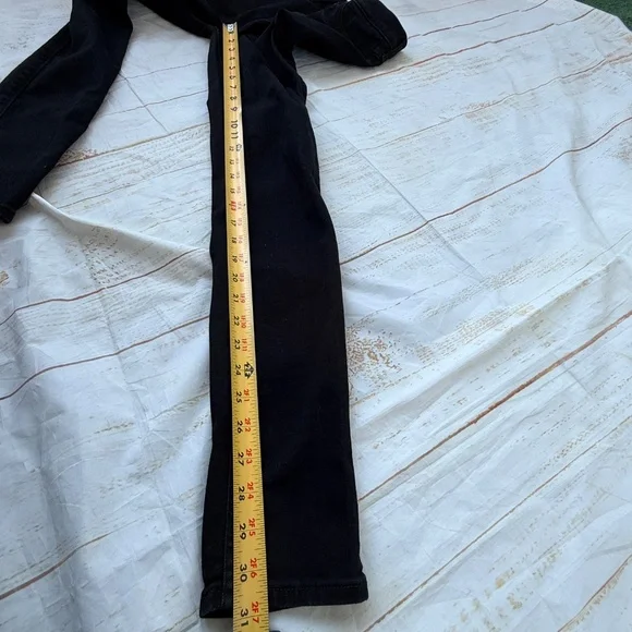 Hollister High Rise Skinny Jeans | Size 28 | Black | Stretch Denim - Picture 7 of 8